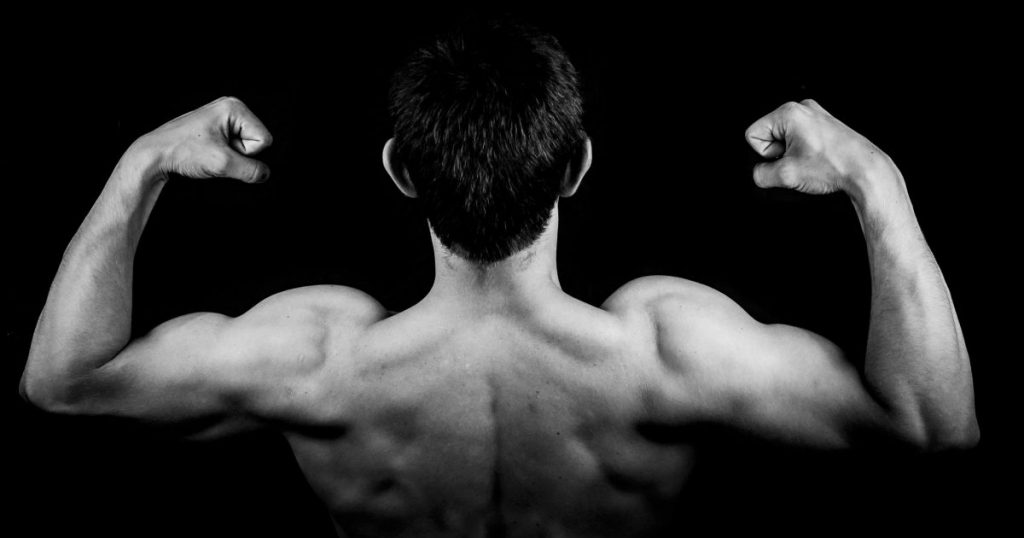 Muscle Blog Image of Man Flexing